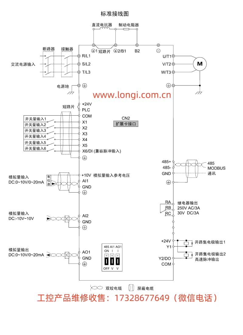 泰科變頻器GK600系列標(biāo)準(zhǔn)配線(xiàn)圖_副本.jpg